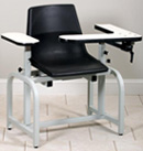 Clinton Blood Draw Chair with Flip Arm